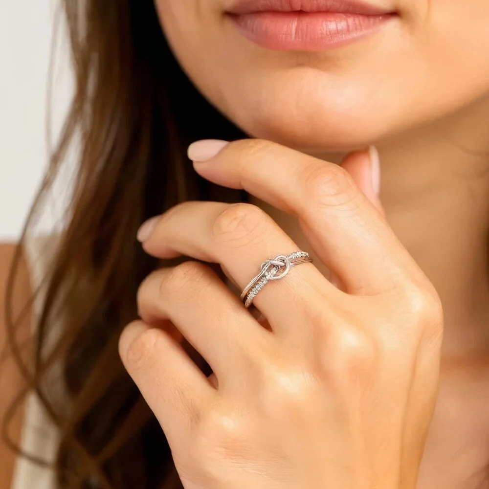 Bague mère et fille - Unies pour toujours - Image 3