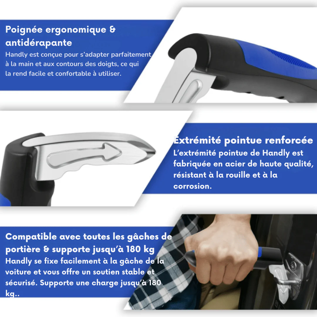 HandlyGrip™ –  Poignée d’aide voiture - Image 4