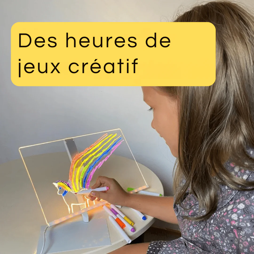 Tableau à dessin LED pour enfants - Image 3